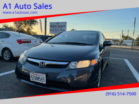 2006 Honda Civic for sale at A1 Auto Sales in Sacramento CA