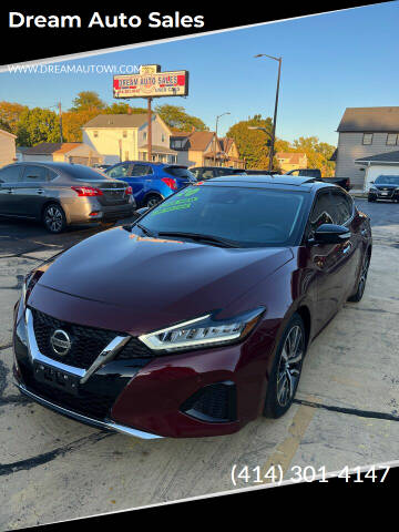 2020 Nissan Maxima for sale at Dream Auto Sales in South Milwaukee WI