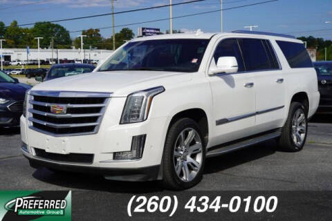 2017 Cadillac Escalade ESV for sale at Preferred Auto Fort Wayne in Fort Wayne IN