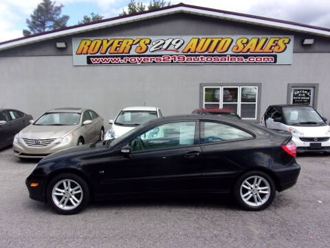 2003 Mercedes-Benz C-Class for sale at ROYERS 219 AUTO SALES in Dubois PA