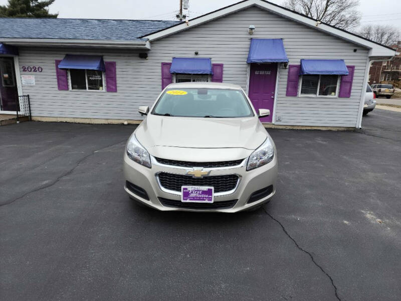 2014 Chevrolet Malibu for sale at First  Autos in Rockford IL