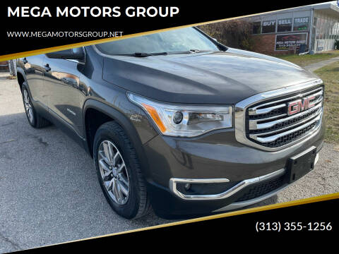 2019 GMC Acadia for sale at MEGA MOTORS GROUP in Redford MI