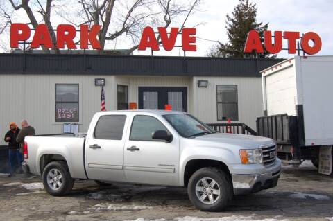 2013 GMC Sierra 1500 for sale at Park Ave Auto Inc. in Worcester MA