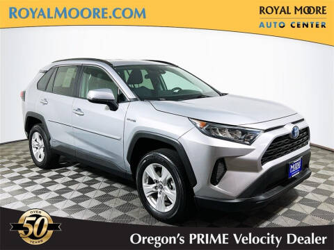 2020 Toyota RAV4 Hybrid for sale at Royal Moore Custom Finance in Hillsboro OR