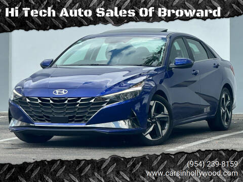 2022 Hyundai Elantra for sale at Hi Tech Auto Sales Of Broward in Hollywood FL