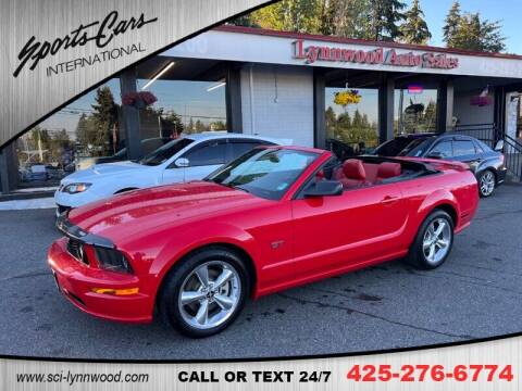 2006 Ford Mustang for sale at Sports Cars International in Lynnwood WA