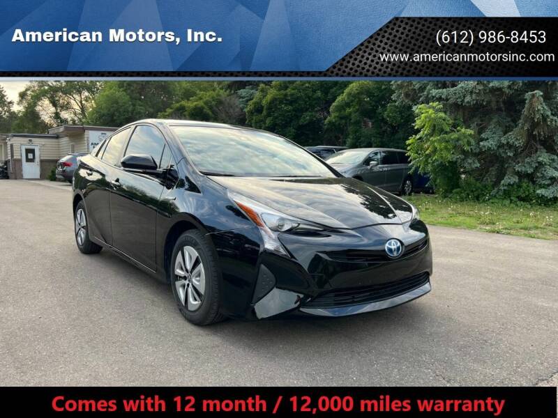 2016 Toyota Prius for sale at American Motors, Inc. in Farmington MN