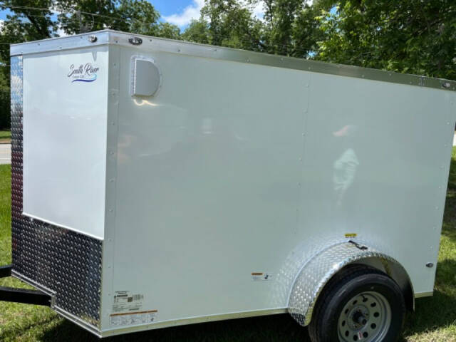 2024 South River Enclosed Cargo Trailer 5x8 for sale at Cross Resurrection Golf Carts and Trailers in Rincon, GA