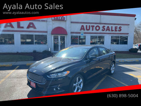 2014 Ford Fusion for sale at Ayala Auto Sales in Aurora IL