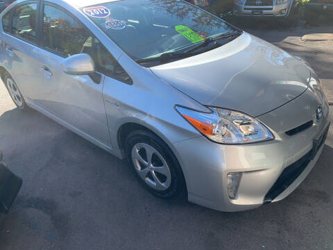 2012 Toyota Prius for sale at CAR CORNER RETAIL SALES in Manchester CT