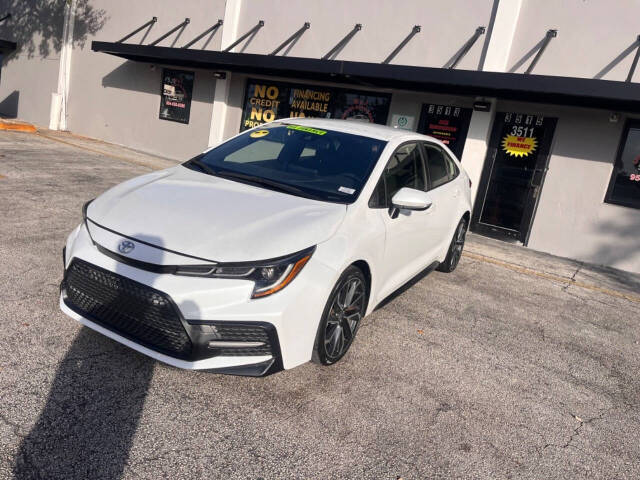 2022 Toyota Corolla for sale at M & J UNITED AUTO SALES in LAUDERDALE LAKES, FL