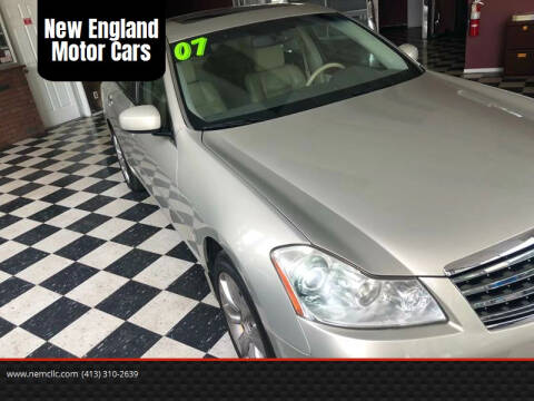 2007 Infiniti M35 for sale at New England Motor Cars in Springfield MA