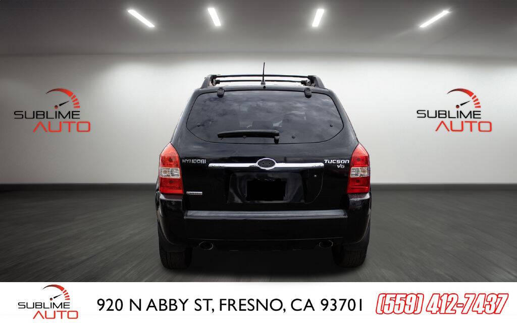 2006 Hyundai TUCSON for sale at SUBLIME AUTO in Fresno, CA