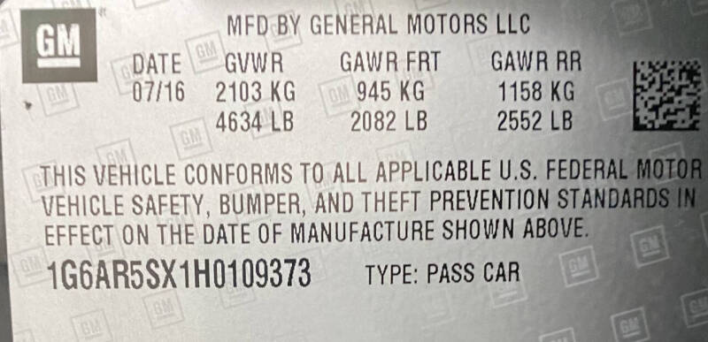 2017 Cadillac CTS 2.0T Luxury