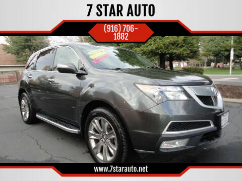 2011 Acura MDX for sale at 7 STAR AUTO in Sacramento CA