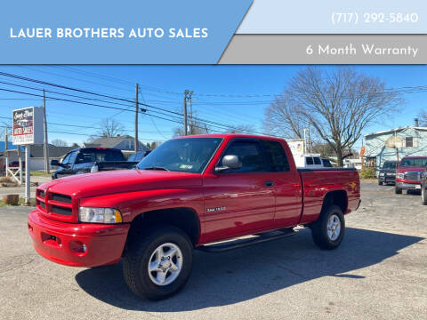 2001 Dodge Ram 1500 for sale at LAUER BROTHERS AUTO SALES in Dover PA