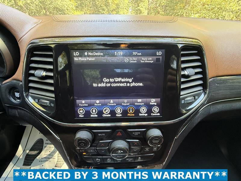 2021 Jeep Grand Cherokee Overland