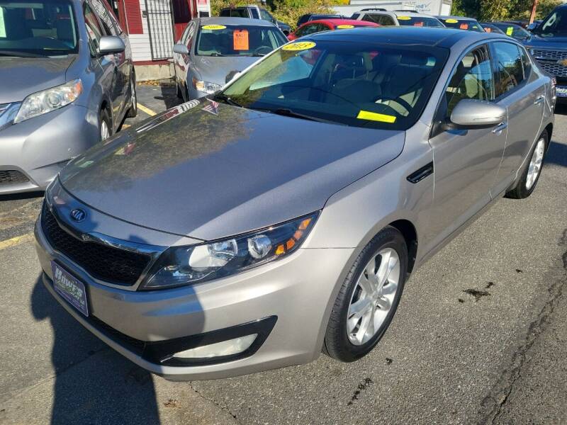 2013 Kia Optima for sale at Howe's Auto Sales in Lowell MA