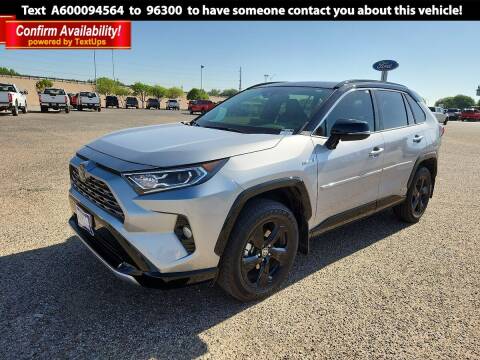 2020 Toyota RAV4 Hybrid for sale at POLLARD PRE-OWNED in Lubbock TX