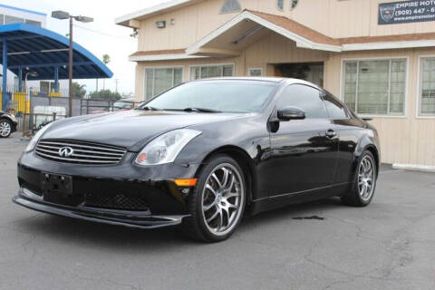 2005 Infiniti G35 for sale at Empire Motors in Acton CA