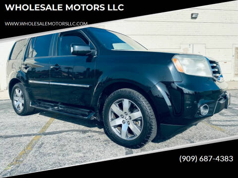 2014 Honda Pilot for sale at WHOLESALE MOTORS LLC in Riverside CA