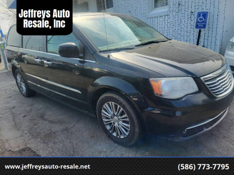 2014 Chrysler Town and Country for sale at Jeffreys Auto Resale, Inc in Clinton Township MI