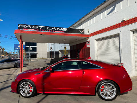 2012 Cadillac CTS-V for sale at FAST LANE AUTO SALES in San Antonio TX