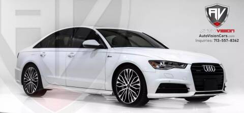 2017 Audi A6 for sale at Auto Vision in Houston TX
