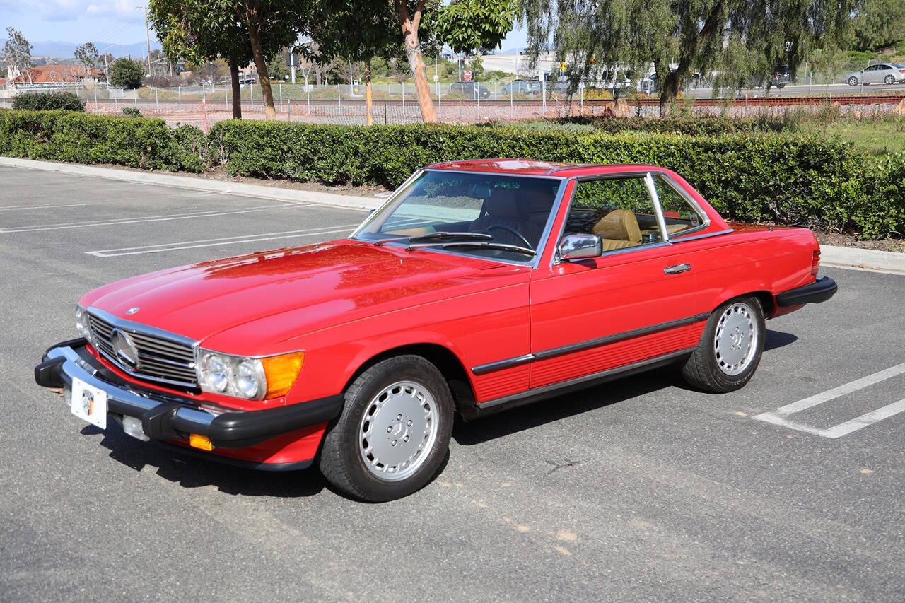 1987 Mercedes-Benz 560-Class for sale at DE AUTOS INC in San Juan Capistrano, CA