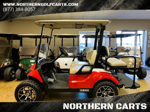 2017 Yamaha EFI Gas Drive2 for sale at NORTHERN CARTS in Jackson MI