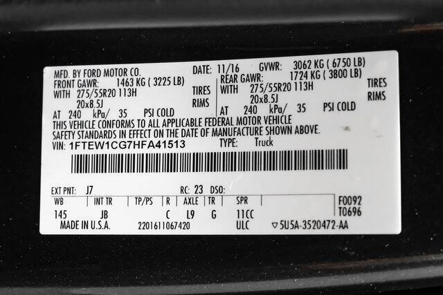 2017 Ford F-150