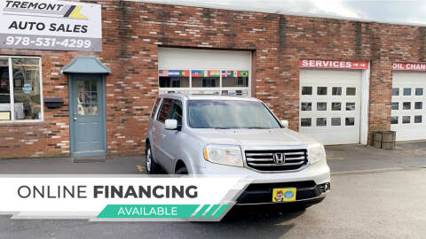 2013 Honda Pilot for sale at Tremont Auto Sales in Peabody MA