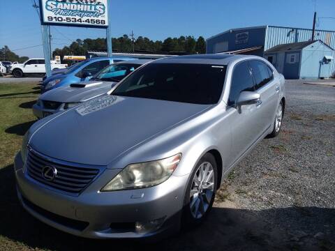 2010 Lexus LS 460 for sale at Sandhills Motor Sports LLC in Laurinburg NC