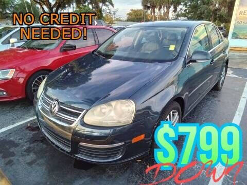 2006 Volkswagen Jetta for sale at Blue Lagoon Auto Sales in Plantation FL