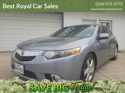 2011 Acura TSX for sale at Best Royal Car Sales in Dallas TX
