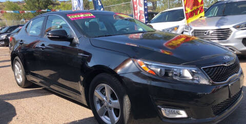 2015 Kia Optima for sale at Duke City Auto LLC in Gallup NM