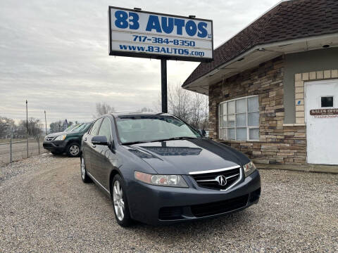 2005 Acura TSX for sale at 83 Autos in York PA