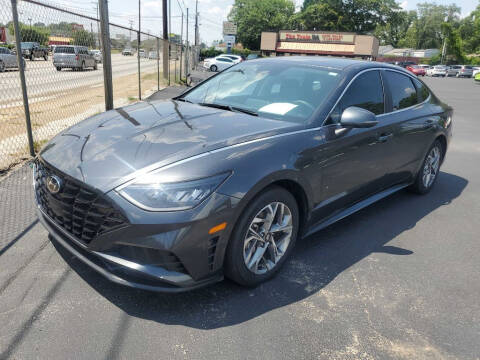 2021 Hyundai Sonata for sale at TRAIN AUTO SALES & RENTALS in Taylors SC