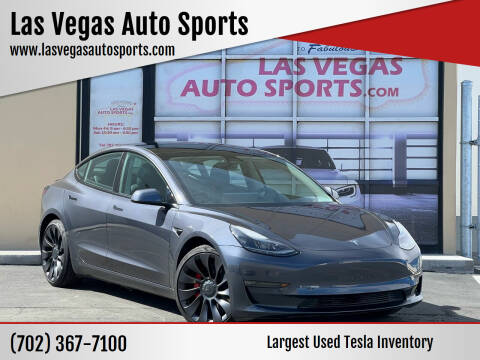 2022 Tesla Model 3 for sale at Las Vegas Auto Sports in Las Vegas NV