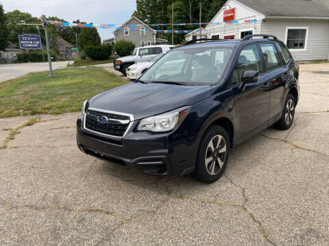 2017 Subaru Forester for sale at Wilson Motor Car Company in Moosup CT