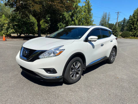 2016 Nissan Murano for sale at KARMA AUTO SALES in Federal Way WA