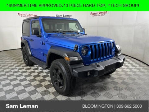 2021 Jeep Wrangler for sale at Sam Leman CDJR Bloomington in Bloomington IL