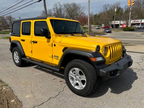 2020 Jeep Wrangler Unlimited for sale at Borderline Auto Sales LLC in Loveland OH