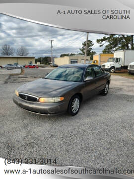 2003 Buick Century for sale at A-1 Auto Sales Of South Carolina in Conway SC