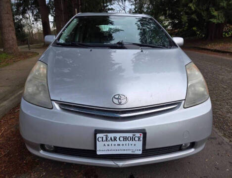 2008 Toyota Prius for sale at CLEAR CHOICE AUTOMOTIVE in Milwaukie OR