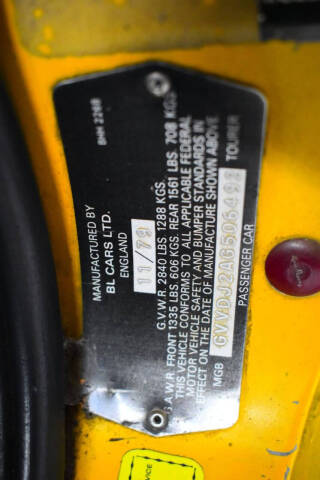 1980 MG MGB