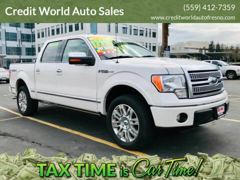 2010 Ford F-150 for sale at Credit World Auto Sales in Fresno CA