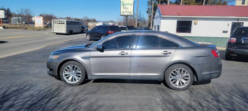 2013 Ford Taurus for sale at SUSQUEHANNA VALLEY PRE OWNED MOTORS in Lewisburg PA