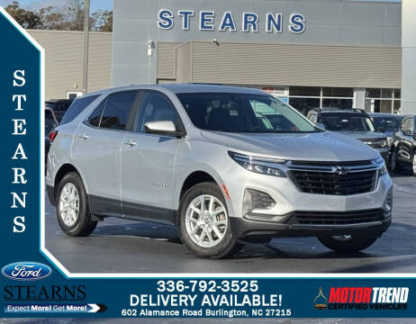 2022 Chevrolet Equinox for sale at Stearns Ford in Burlington NC