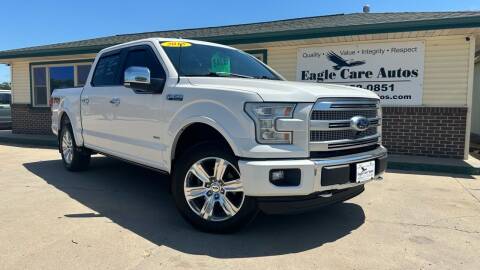 2015 Ford F-150 for sale at Eagle Care Autos in Mcpherson KS